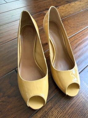 Tory Burch Peep-Toe Pumps